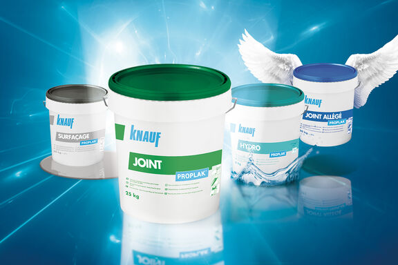 Enduits prêts à l'emploi Knauf Proplak