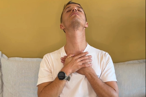 coach réalisant l'exercice 2