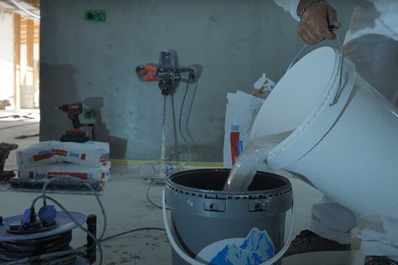 L'entreprise Mainvielle teste les nouveaux enduits Proplak Snow de Knauf