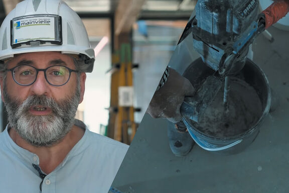 Frédéric Rambaud, conducteur de travaux chez SAS Mainvielle 