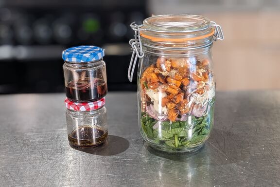 salade jar patate douce 