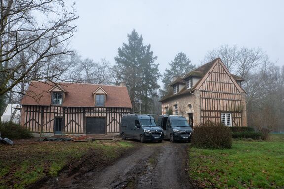 manoir en rénovation