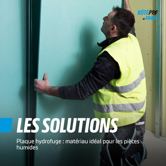 Vignette plaque hydrofuge