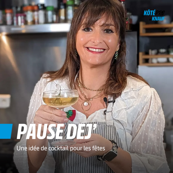 Vignette cocktail de noel