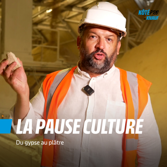 Vignette du gypse au plâtre