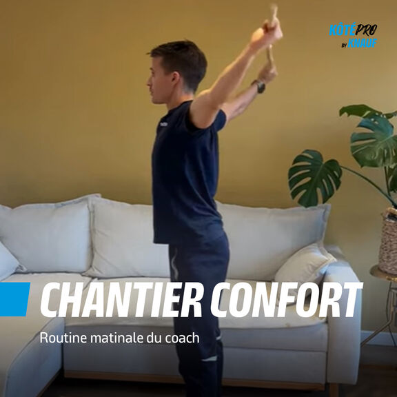 Routine matinale du coach